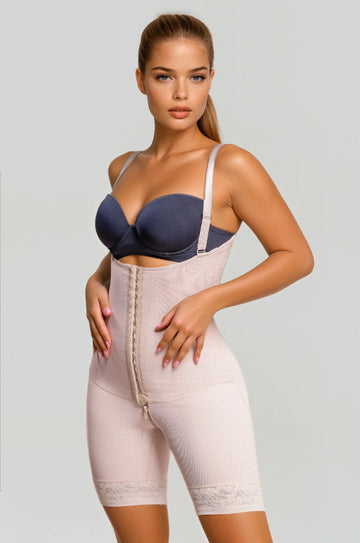 Faja moldeadora de cuerpo completo hasta la mitad del muslo