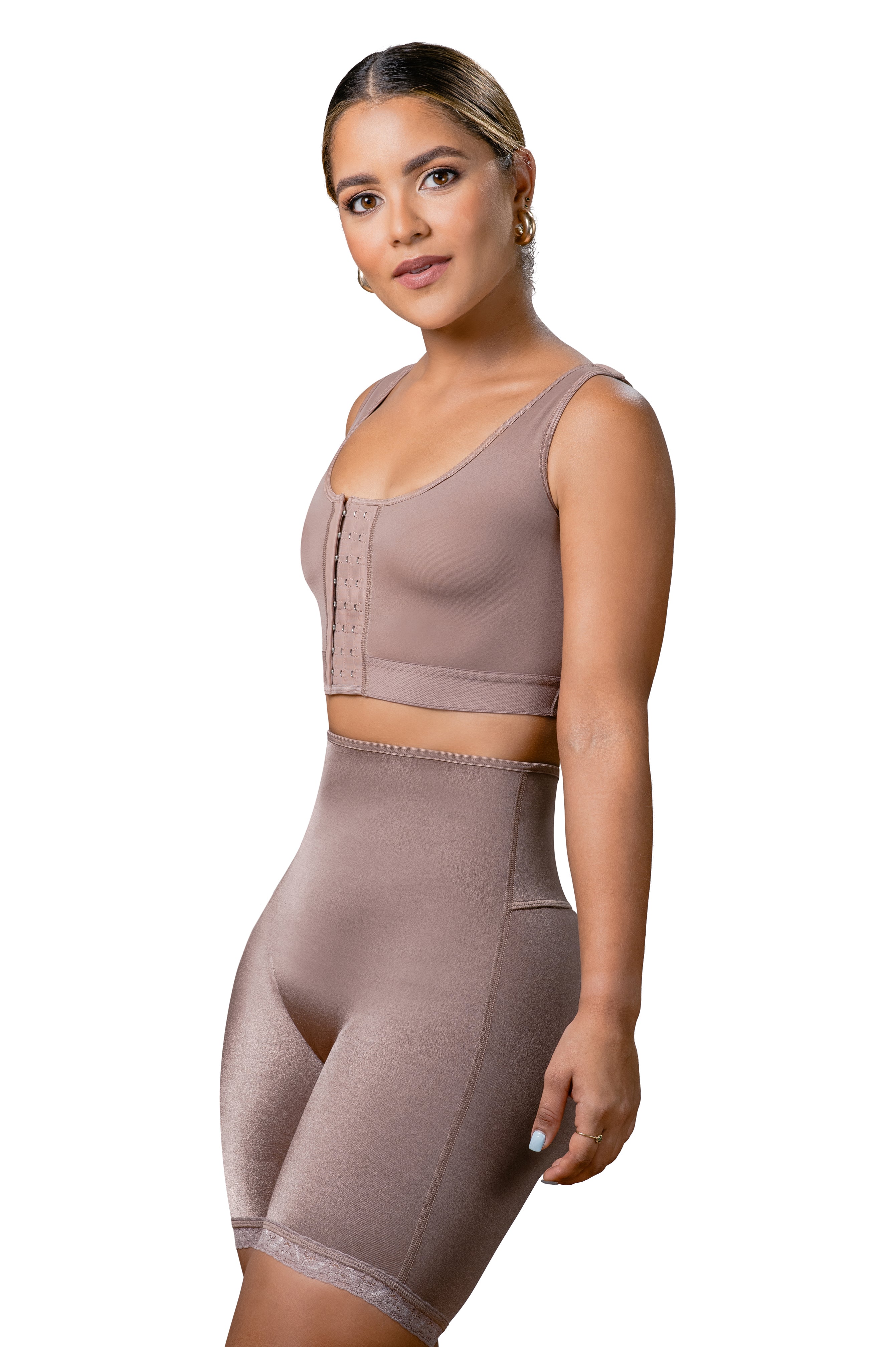 Vedette Mid Thigh Hook & Eye Bodysuit – Vedette Store