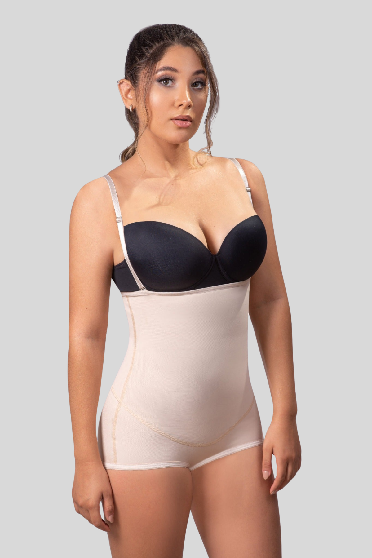 Open-Bust Short Body Shapewear