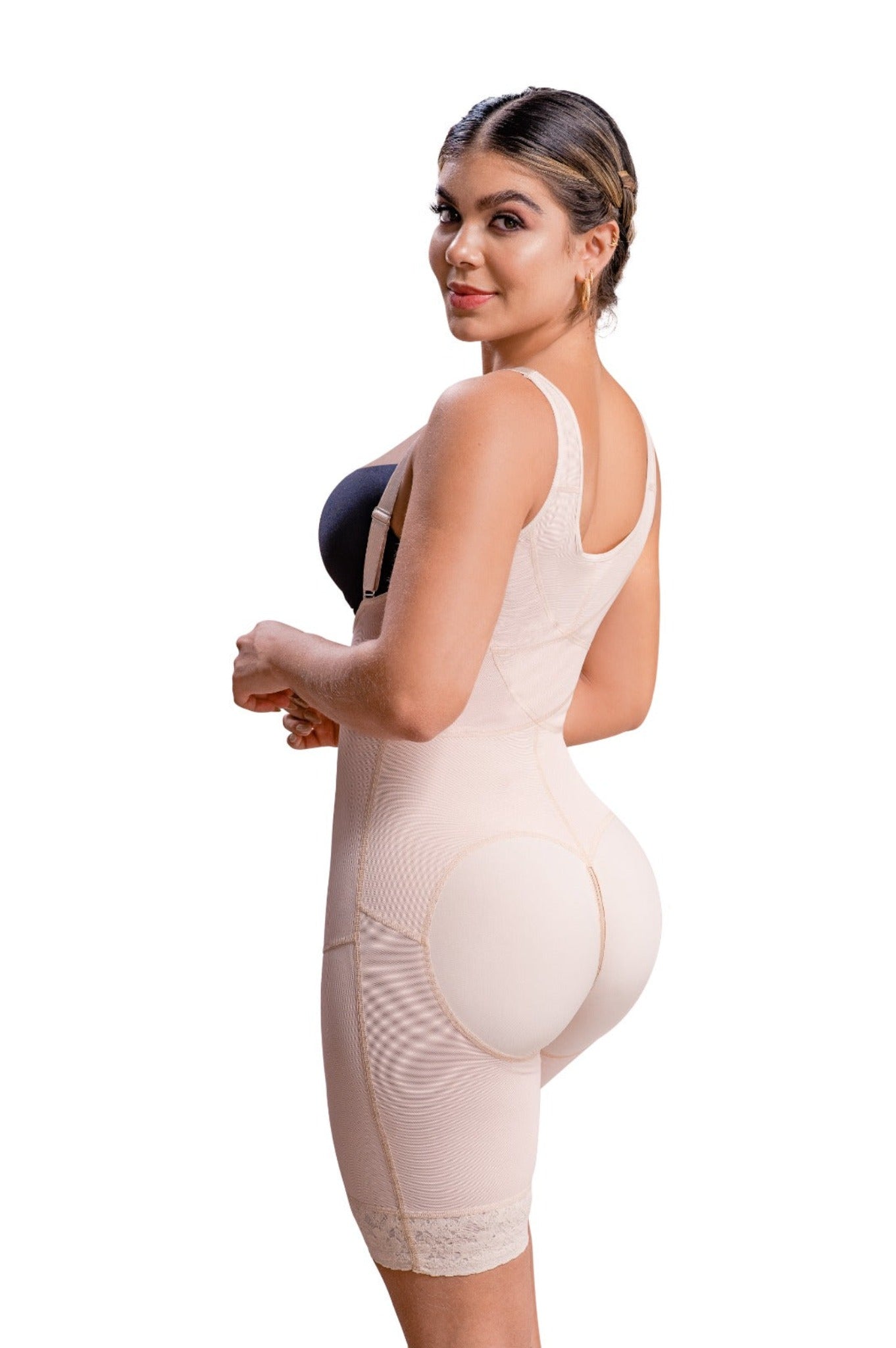 Franato Women's Open-Bust Bodysuits Mid-Thigh Shapewear Wear-Your-Bra  Control Body Shaper Nude XXL : : Clothing, Shoes & Accessories