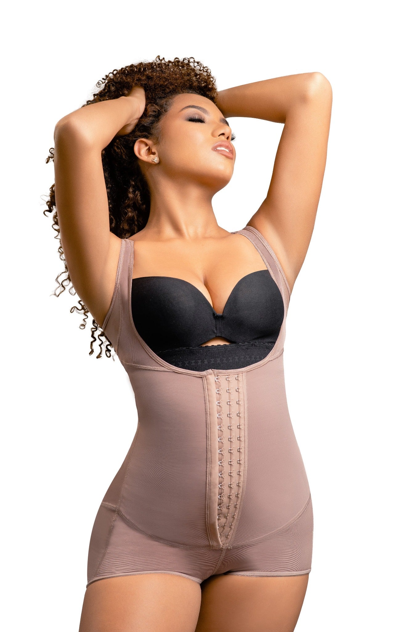 Vedette 936 Ariana High Back Wide Strap Shapewear Color Nude –