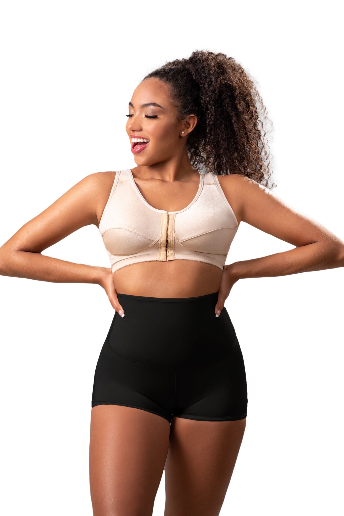 KELLYLEE Butt Lifter Panties Tummy Control Shapewear Shorts for