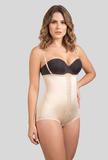 Waist-Sculpting Hip Shapewear with Tummy Control & Adjustable Straps