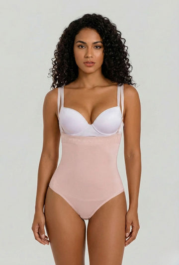 Elastic Band Under-Bust Bodysuit